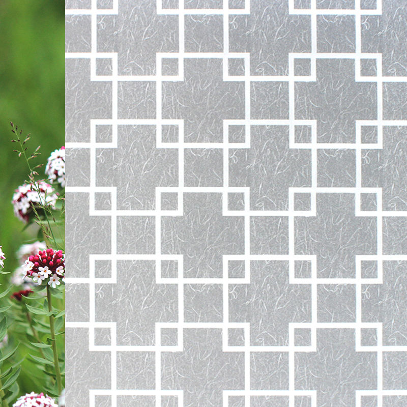 玻璃贴纸透光不透明窗户贴膜阳台推拉门遮光厨房隔热防走光台面