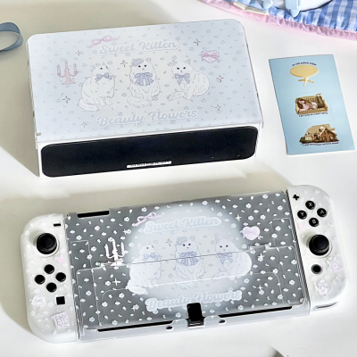 Switch布偶猫续航原创ns保护壳