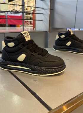 qn潮牌男鞋2025秋冬季新款加绒保暖棉鞋时尚百搭舒适高端轻奢休闲