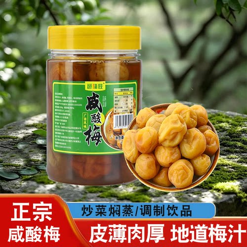 广西咸水梅子咸酸梅皮薄肉厚