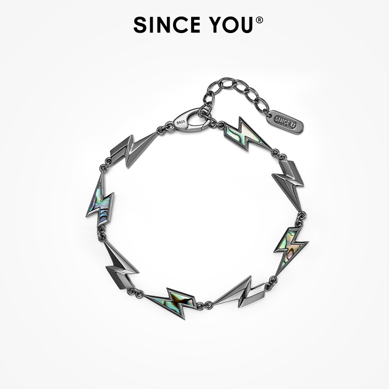 SinceYou极光闪电手链男士潮牌