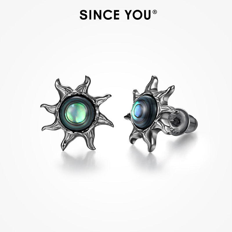 sinceyou追光者耳钉纯银