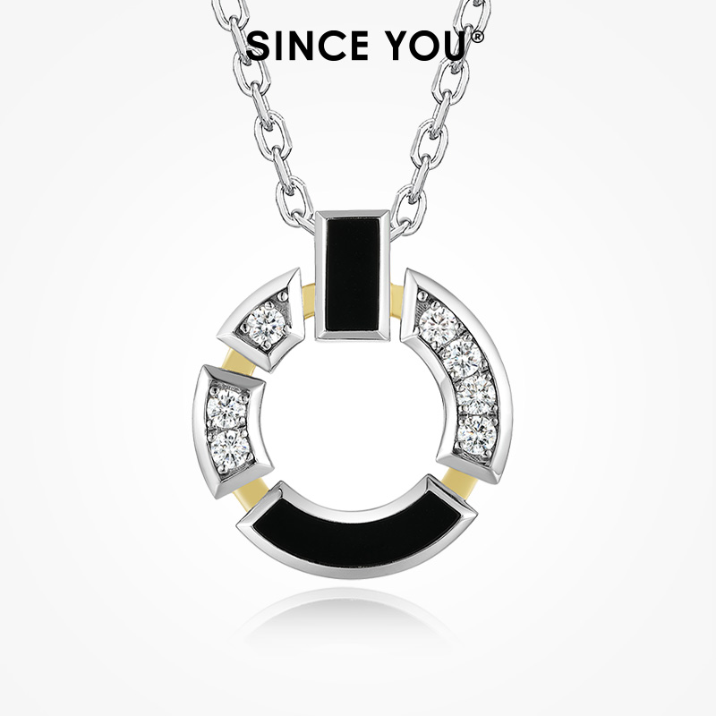 SinceYou罗马星宇项链男士纯银