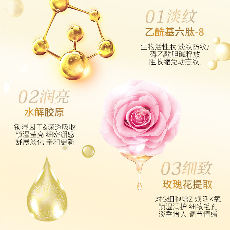 。。。外贸爆品挂耳脸面膜 玫瑰胶原小脸提拉紧致双下巴绷带面膜