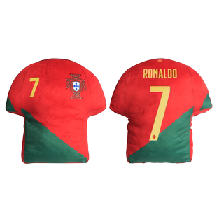【官方正版】葡萄牙国家队 | 印号球衣抱枕周边C罗B费B席