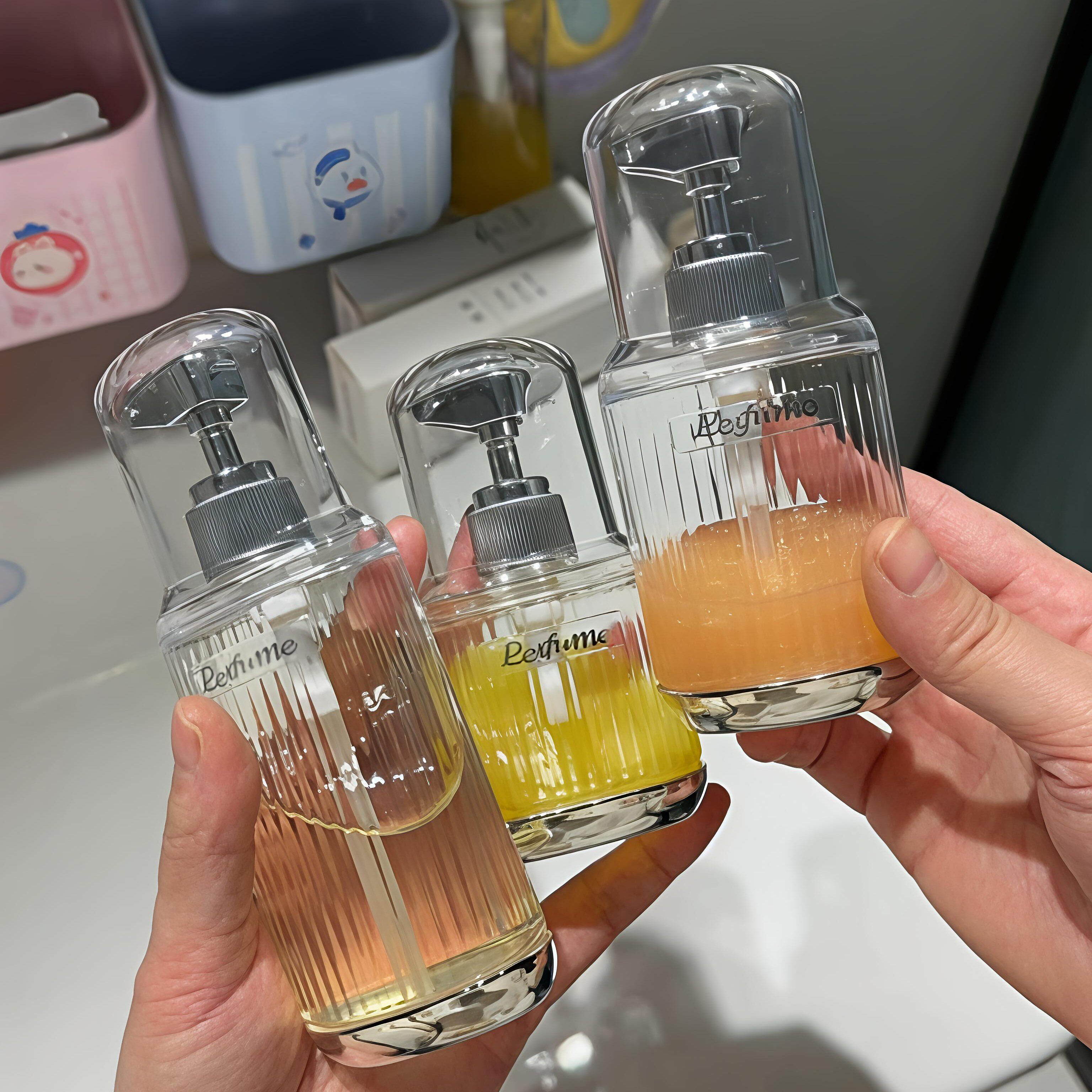 旅行装分装瓶按压式便携身体乳粉底液水乳洗发水沐浴露小瓶子空瓶