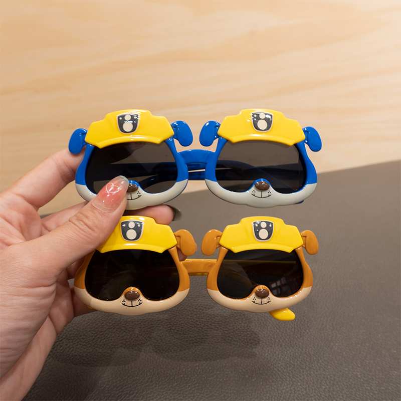 儿童太阳镜卡通汪汪队可爱宝宝偏光墨镜男童玩具遮阳男孩防晒眼镜