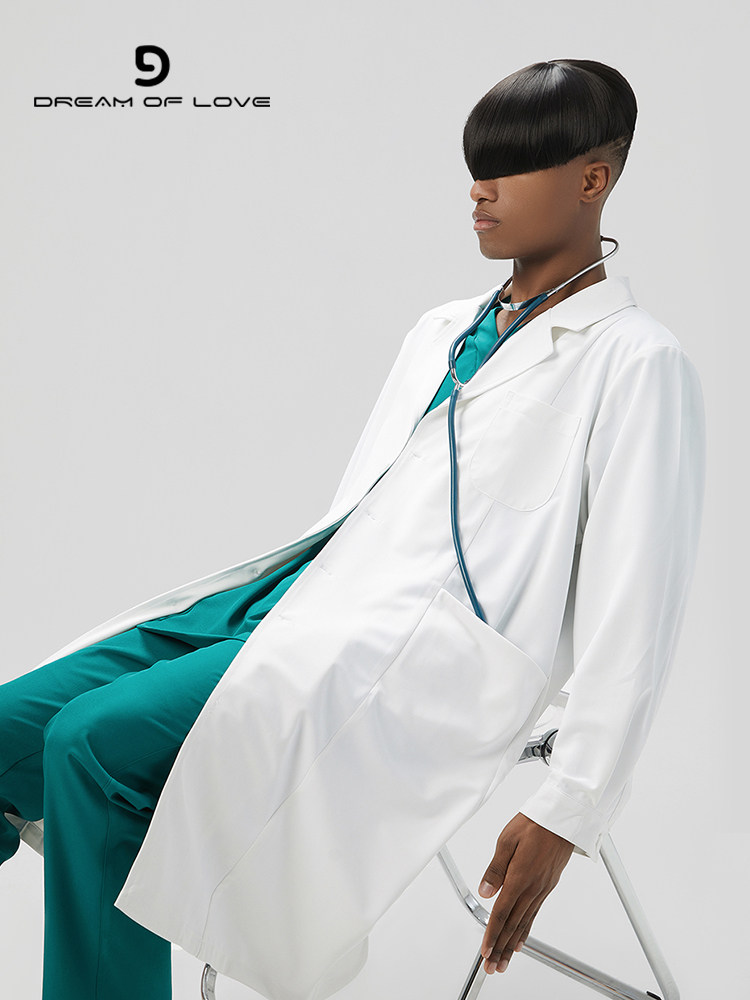 南丁格尔白大褂长袖医生服男女长款短袖医院工作服实验服定制logo