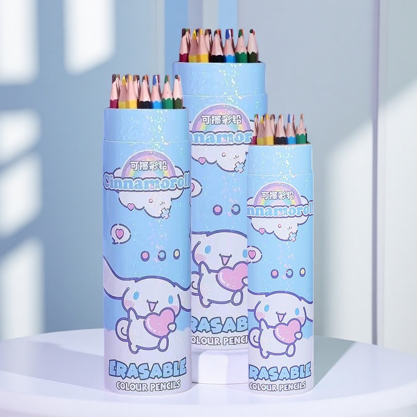 玉桂狗36色桶装可擦彩铅小学生12色画画笔大耳狗幼儿园24绘画涂鸦,文具电教/文化用品/商务用品,彩铅,淘宝优惠券,粉丝福利购,淘宝优惠卷