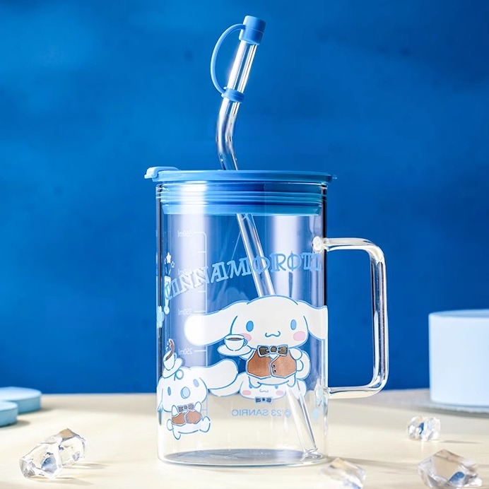 玉桂狗高硼硅吸管玻璃杯