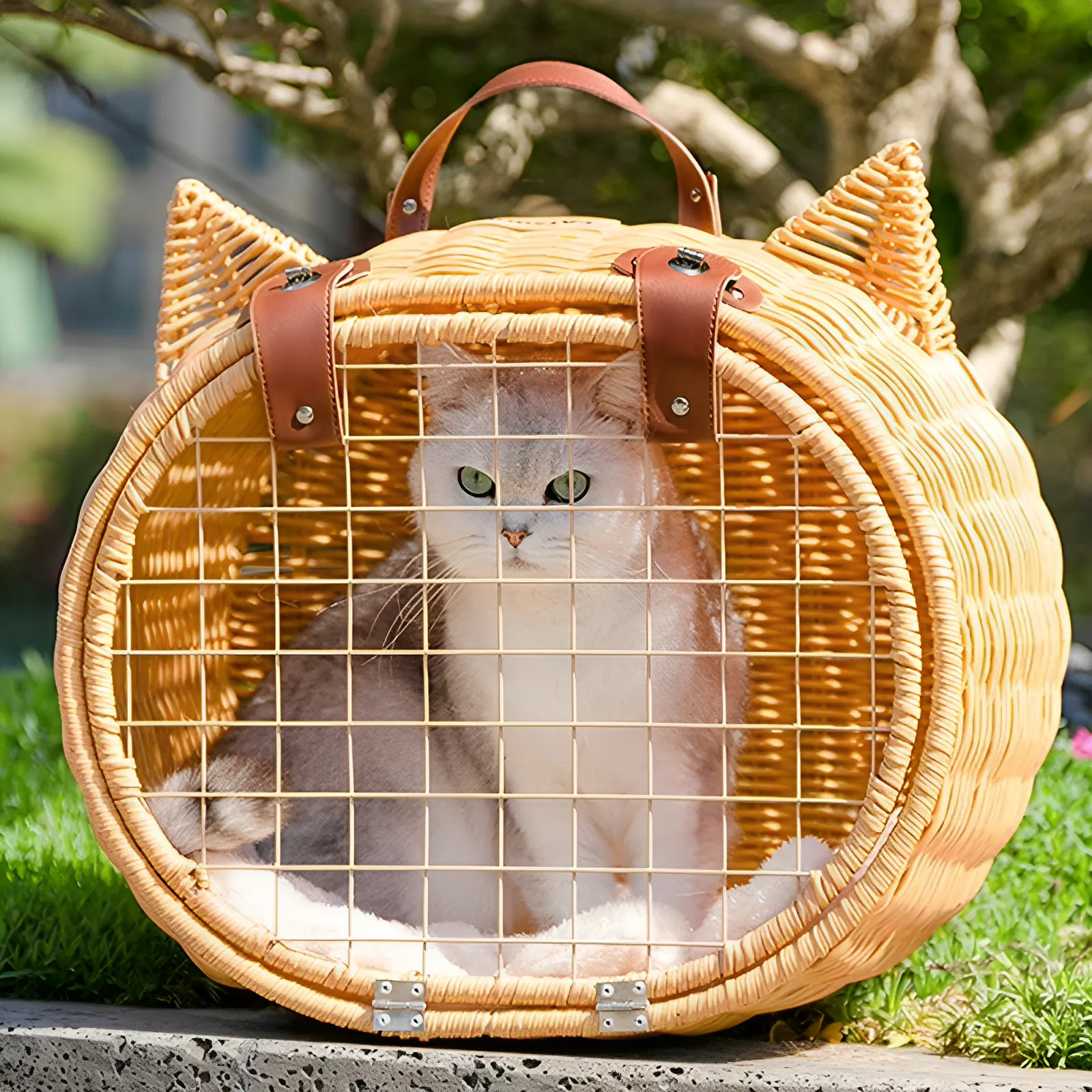 猫包猫咪手提箱外出宠物行李箱编织猫狗箱包高颜值便携大容量背包,宠物/宠物食品及用品,背包/箱包,淘宝优惠券,粉丝福利购,淘宝优惠卷