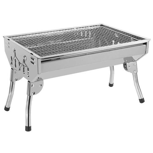 小号不锈钢烧烤炉 家用木炭便携烧烤架 BBQ户外装备烤肉碳烤炉