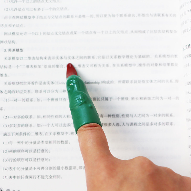 女巫手指创意指读器英语教具阅读神器幼儿园儿童玩具绘本美国教师