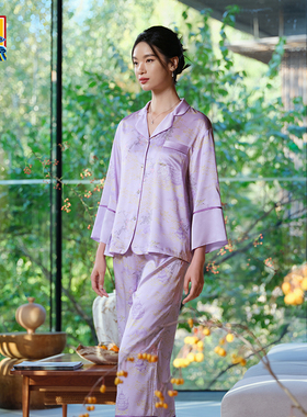 皇锦真丝九分袖国际款分身-海屋添筹HJ21524