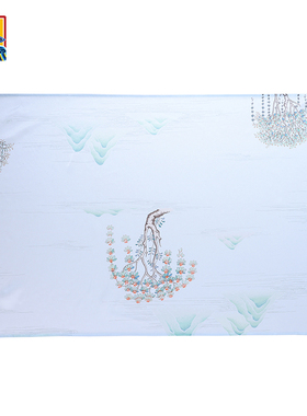 皇锦 真丝印花枕巾-敦煌山水（对） HJ11787