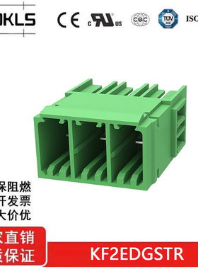 KF2EDGSTR-7.62mm 大电流插拔式PCB接线端子弯针5EDGRHC/WJ3EDGRH