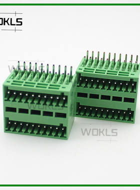 2.5mm 双层对插接线端子15EDGRH 2.5  KF2EDGRH ECHB250R