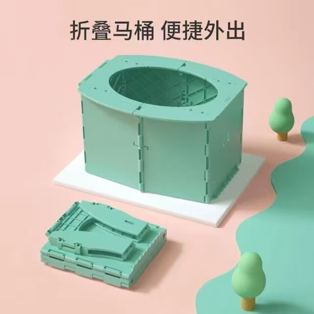 儿童折叠马桶便携式外出应急尿盆