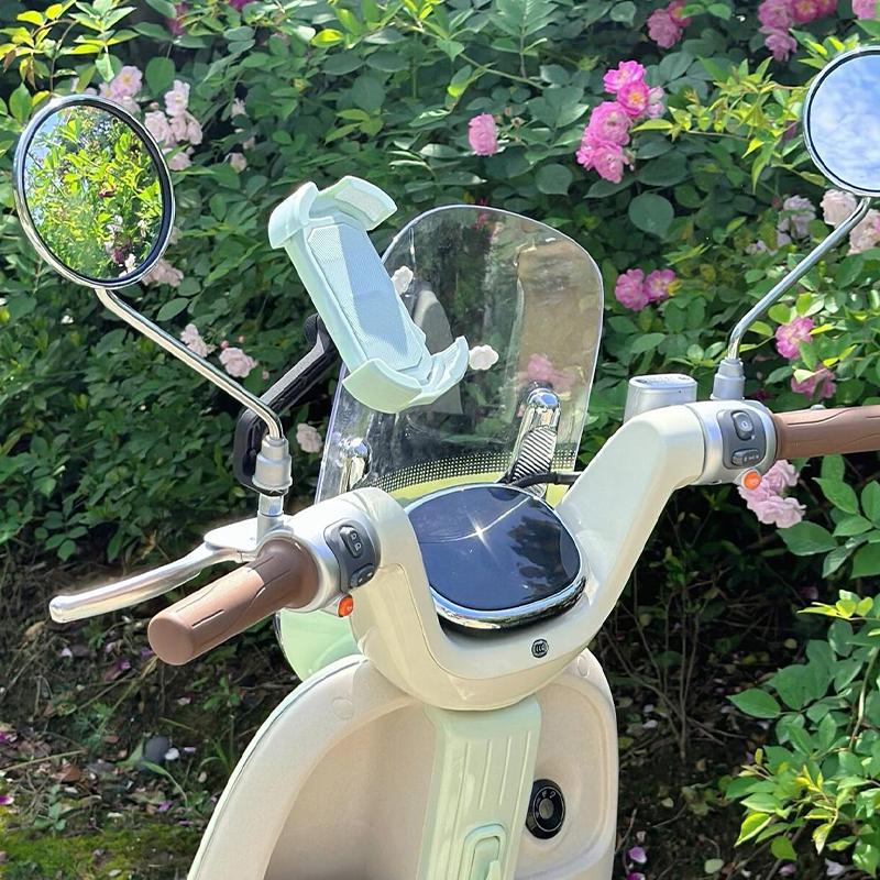 电动车手机支架防震后视镜适用