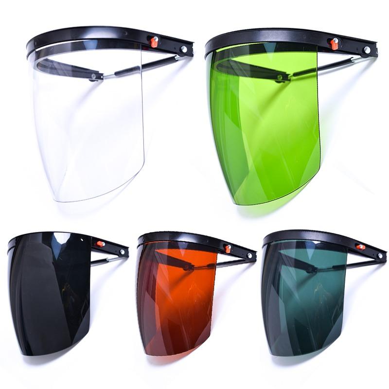 電焊工安全帽防護面罩耐高溫防塵