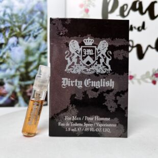 Juicy Couture橘滋 Dirty English 脏话男孩男士持久木质香水小样
