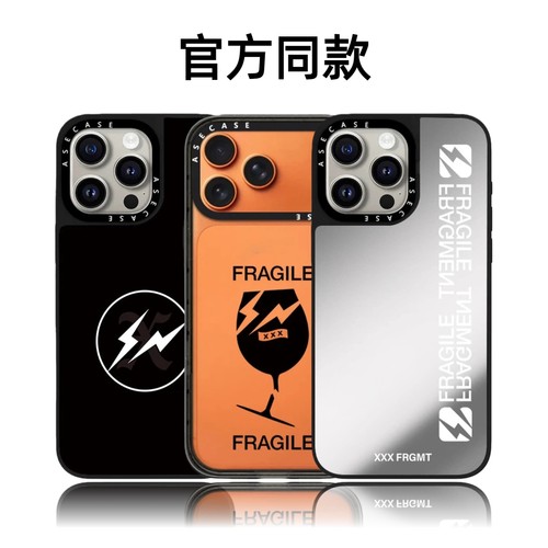 CASETiFiY联名藤原浩闪电杯子标志16pro适用iPhone17promax苹果15plus手机壳网红14磁吸13潮牌12华强北平替女