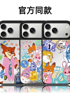 CASETiFiY联名疯狂动物城16pro适用iphone17promax苹果15plus手机壳情侣卡通14防摔13可爱12磁吸华强北平替女