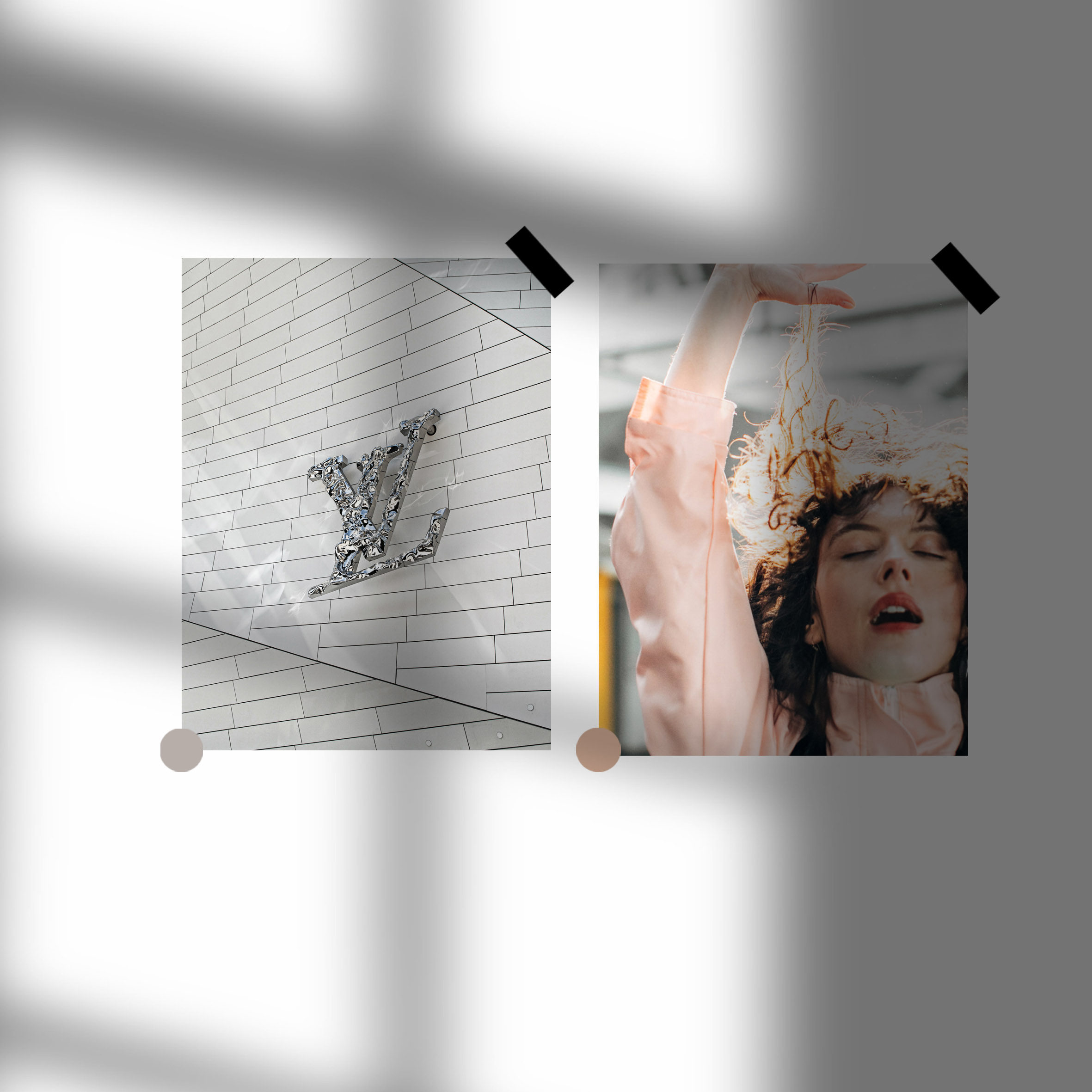 欧洲浪漫午后服装店卡片