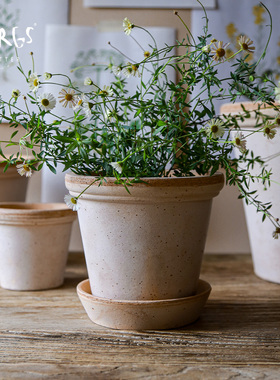 bdbf官方店Bergs Potter芙洛拉系列手工植物兰花多肉陶土花盆