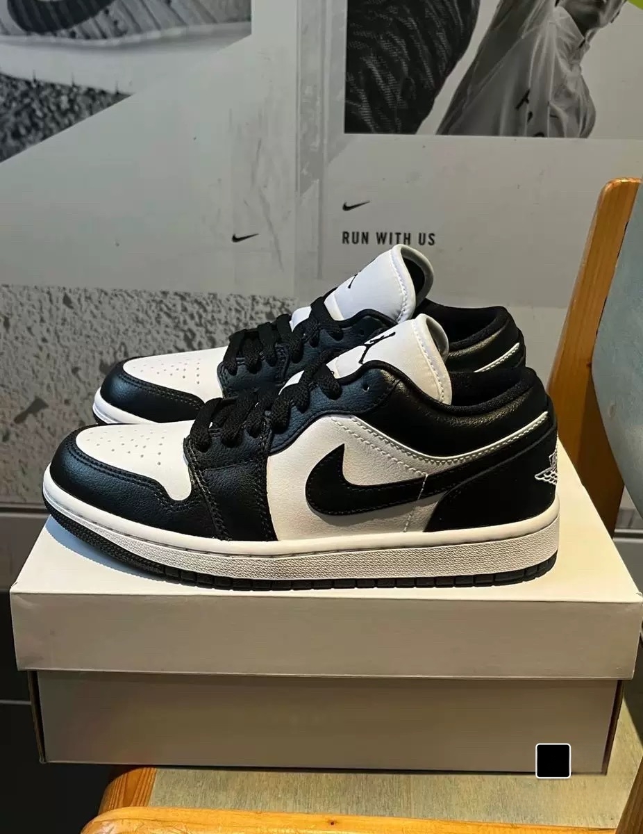 Air Jordan 1 Low AJ1黑白熊猫低帮休闲篮球鞋DC0774-101广州xc仓