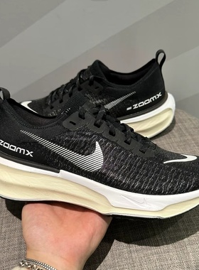 Nike Invincible 3 舒适低帮跑步鞋 男款 黑色DR2615-001江西YG仓