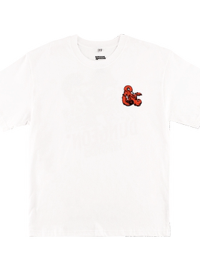 龙与地下城T恤夏季白色短袖DND游戏周边官方正版现货fanthful出品