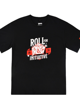 龙与地下城T恤夏季黑色短袖DND游戏周边官方正版现货FANTHFUL出品