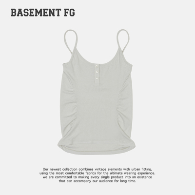 BASEMENT FG美式复古简约百搭修身显瘦吊带背心251010155020