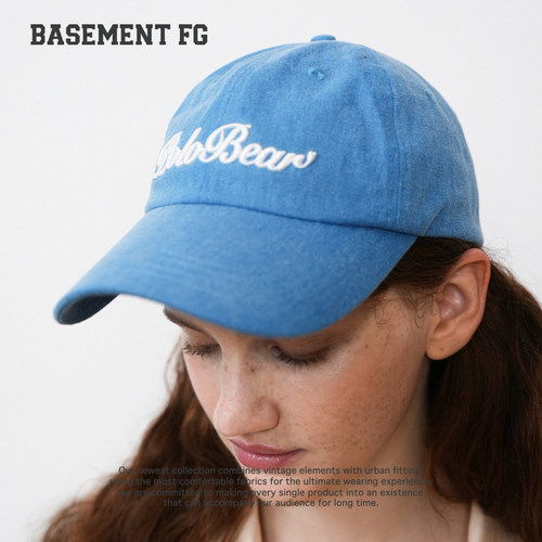 BASEMENTFG字母刺绣棒球帽男女百搭显脸小鸭舌帽遮阳264010056072