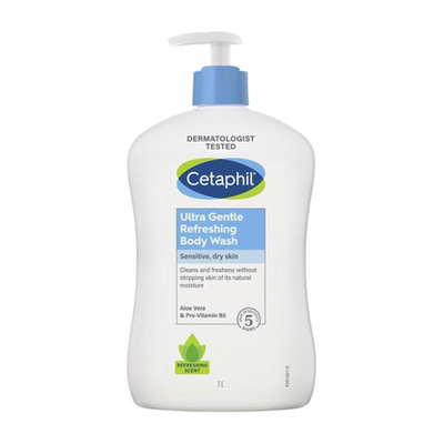 美国Cetaphil Ultra Gentle Refreshing BodyWash 丝塔芙沐浴露1L