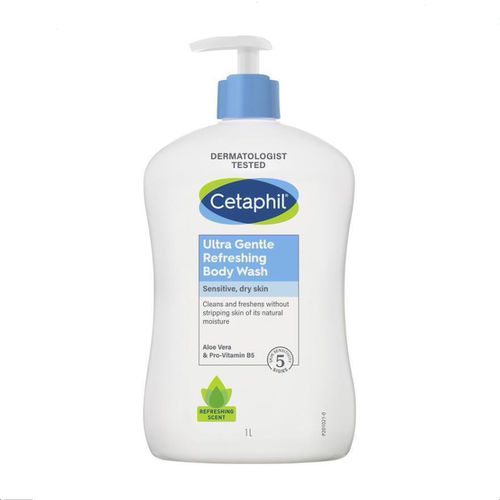 美国Cetaphil Ultra Gentle Refreshing BodyWash 丝塔芙沐浴露1L