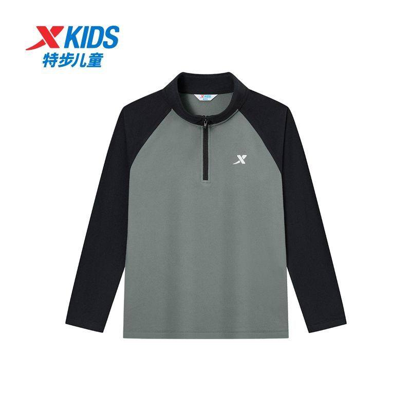 特步童装春秋儿童运动衣男童亲肤舒适小中大童百搭休闲长袖针织衫,童装/婴儿装/亲子装,卫衣/绒衫,淘宝优惠券,粉丝福利购,淘宝优惠卷