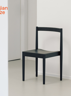 间则Qiáo桥椅北欧实木餐椅餐厅家用简约靠背椅小户型artek设计师