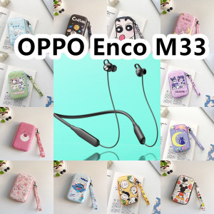 适用于OPPO Enco M33有线运动耳机包卡通EVA保护盒