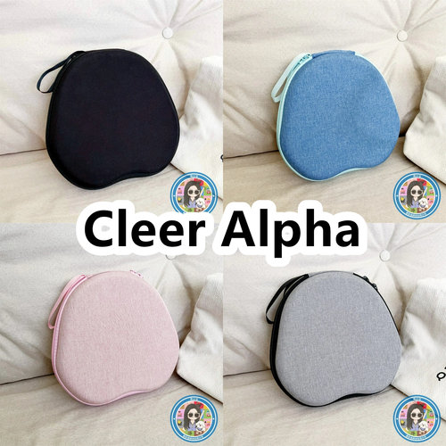 适用于Cleer Alpha头戴式耳机包纯色充电头EVA收纳包保护盒
