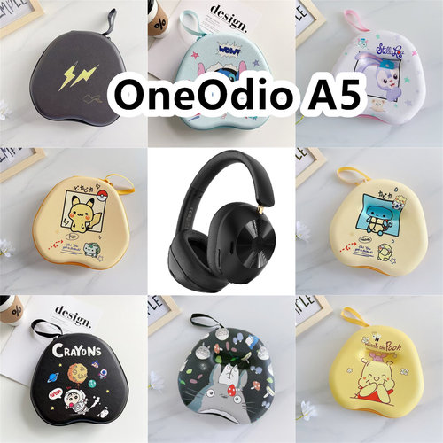 适用于OneOdio A5头戴式耳机包卡通EVA保护盒收纳包