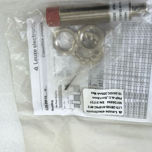 售前询价新到原装劳易测光电感测器LCS-2M18B-N15PNC-M12订货号50