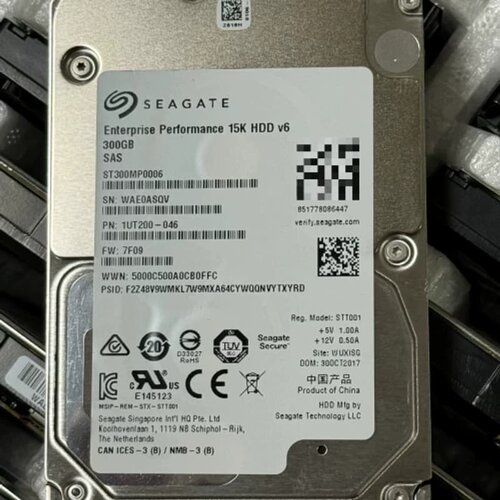 售前询价议价800多片 希捷 ST300MP0006 300G