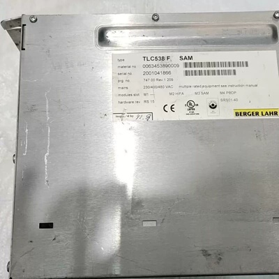 售前询价BERGER+LAHR百格拉伺服驱动器+TLC538F.SA