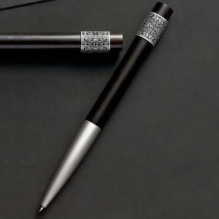 【48小时发货】笔下签字笔 黑檀木 解压笔办公文具文创礼品年礼