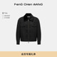 25秋冬可拆卸领宽肩廓形夹克男女同款 FengChenWang 外套