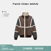 外套 拼接里外两穿宽松夹克男女同款 FengChenWang
