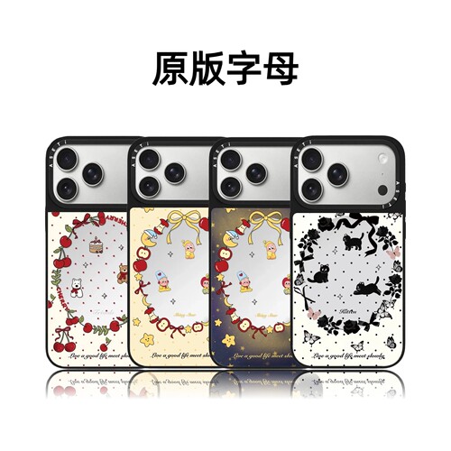 CASETiFiY联名波点苹果星星小孩17pro适用于iPhone16promax苹果15plus手机壳可爱14磁吸13卡通12华强北平替女