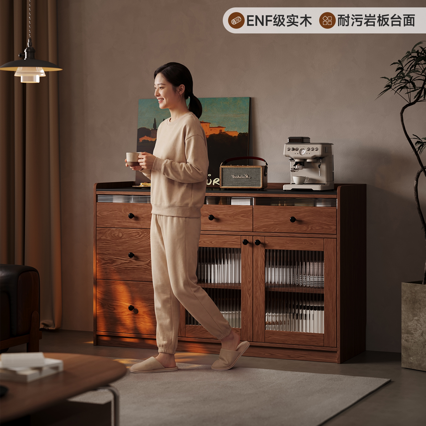 30公分深的餐边柜真的实用吗？过来人用尺寸告诉你答案